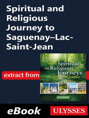 cover image of Spiritual and Religious Journey to Saguenay&#8211;Lac-Saint-Jean